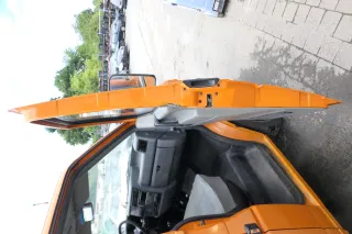 VW T4 Tür vorne rechts orange LP2C Beifahrertür 701831056H bis ca1996 ohne Anbau - Bild 2