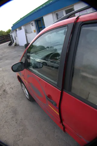 Sharan 7M Alhambra Tür links vorne Fahrertür rot bis Bj1999 ohne Anbaute - Bild 2