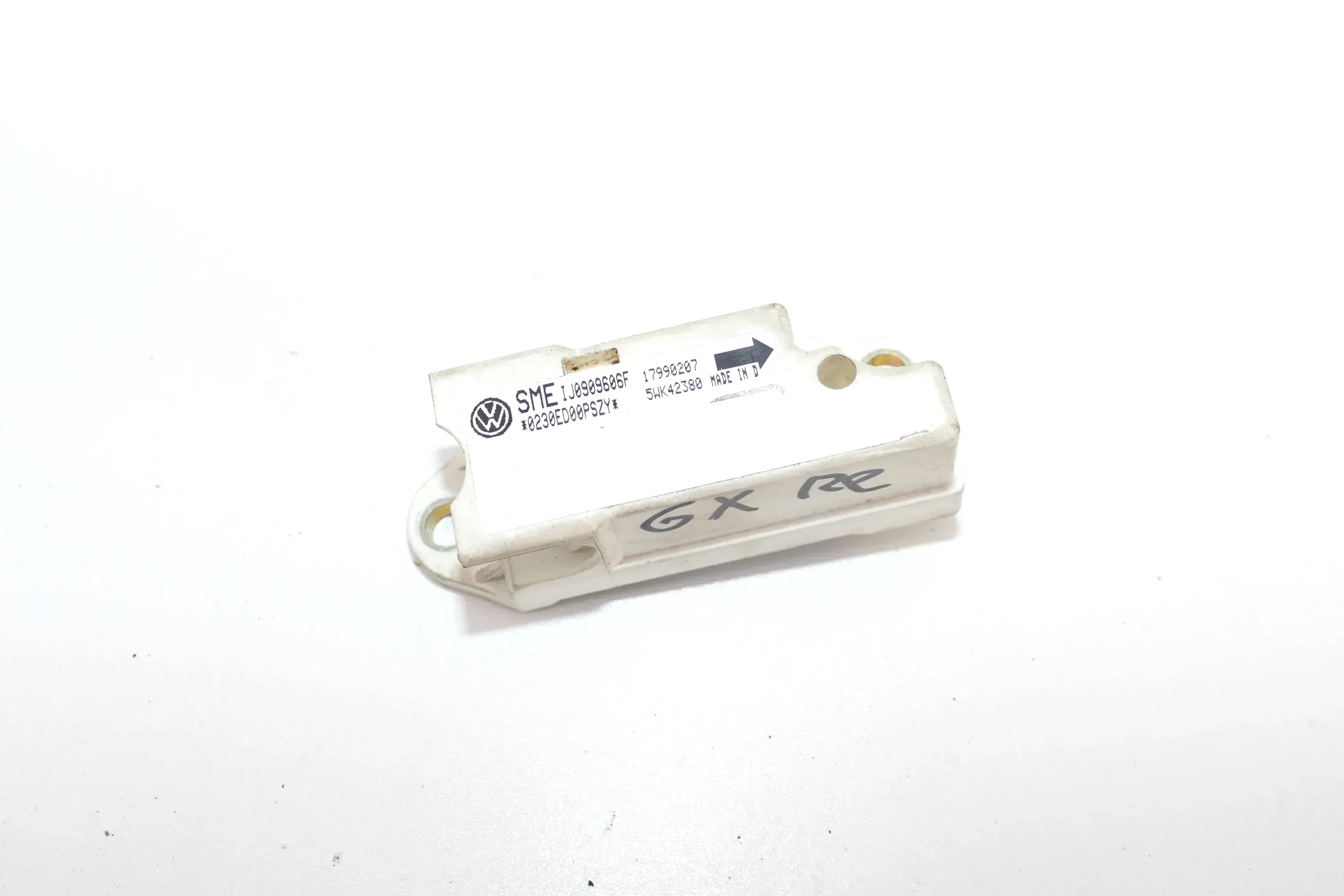 + VW Lupo Golf 4 Airbag Steuergerät Airbagsteuergerät 1J0909606F Crashsensor - Bild 1