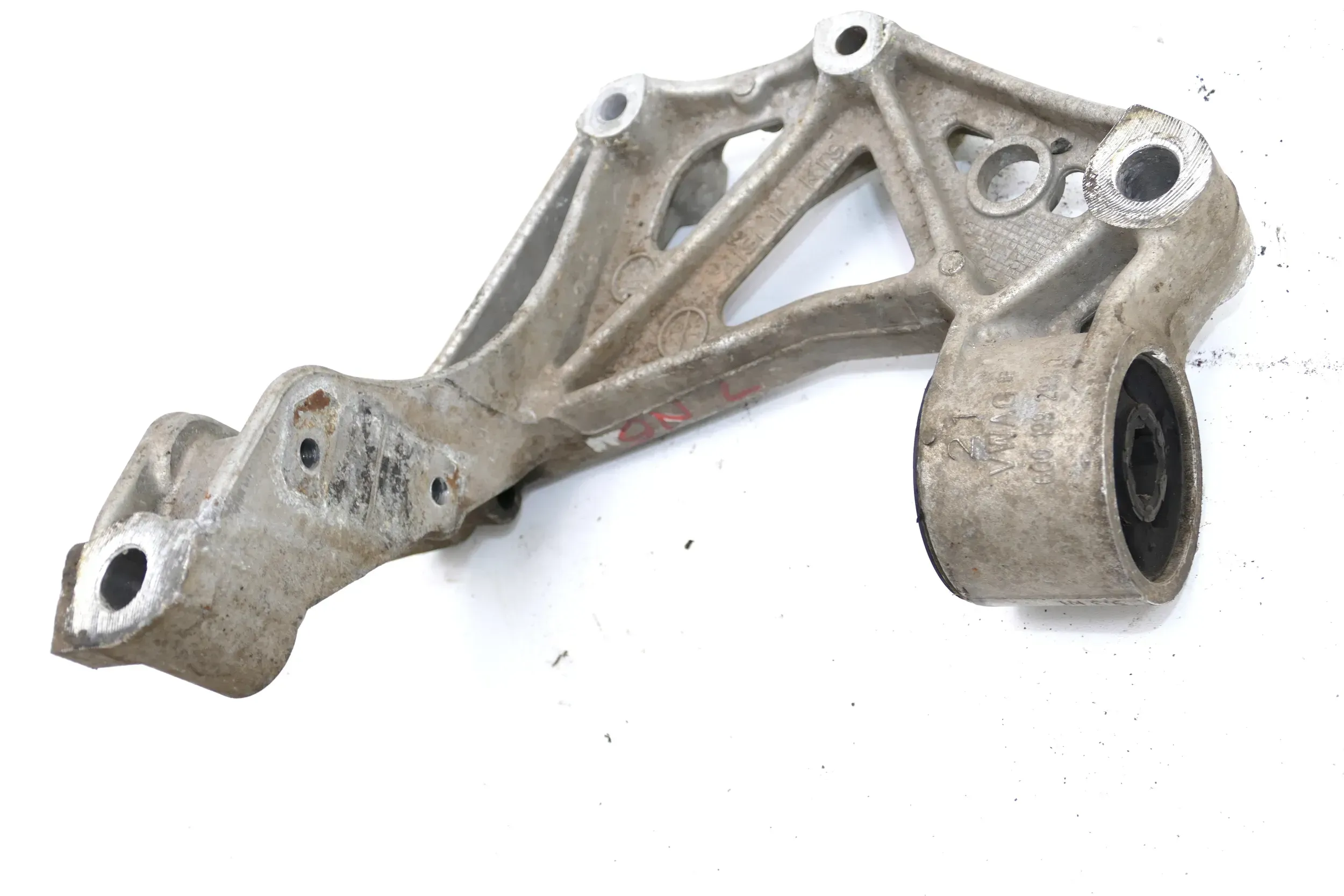 VW Polo 9N Seat Ibiza 6L Querlenker Konsole Halter 6Q0199293D vorne links Fox - Bild 1