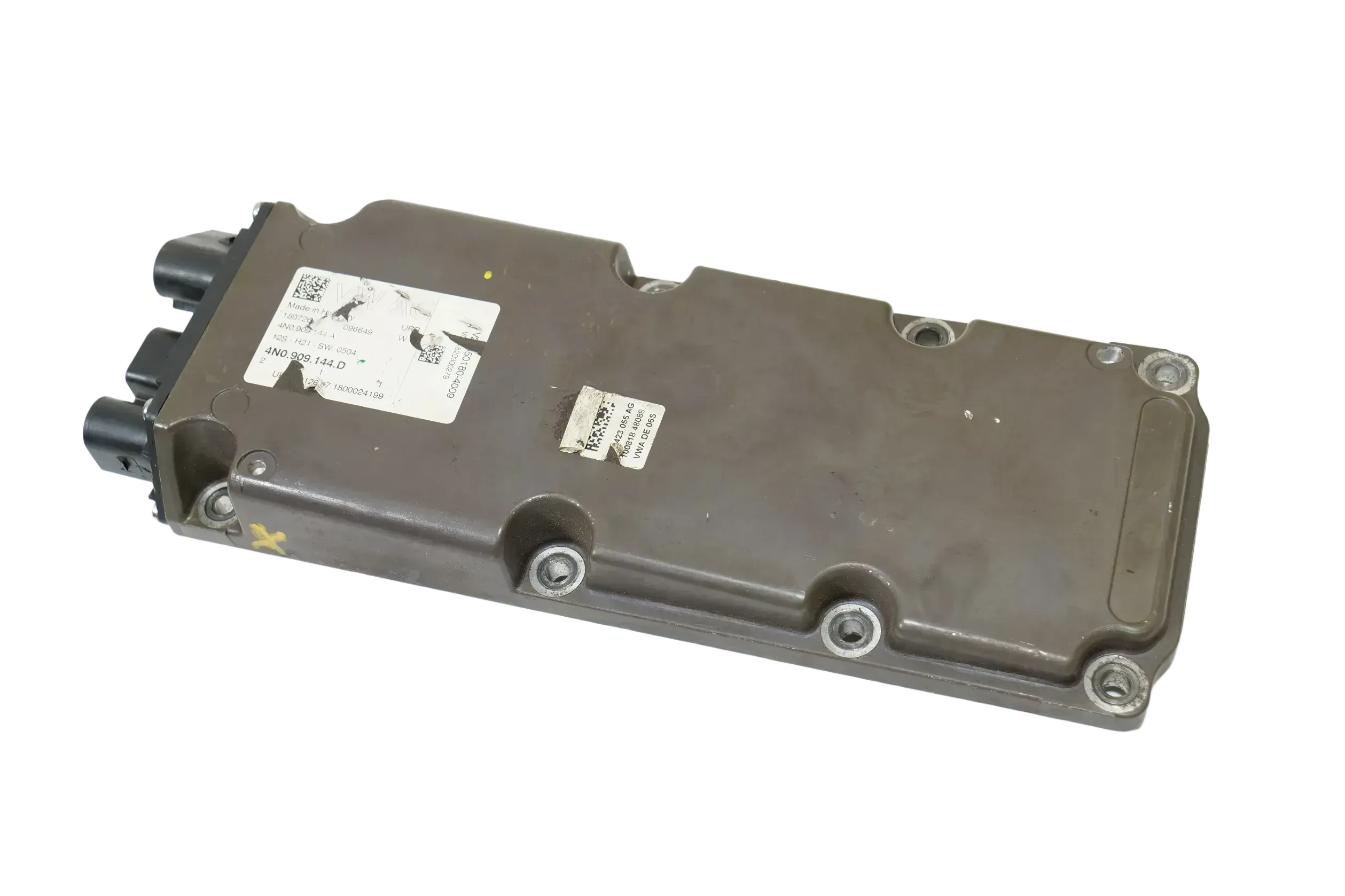 Audi Q7 4M Steuergerät Lenkgetriebe Lenkung Servolenkung 4N0909144D - Bild 1
