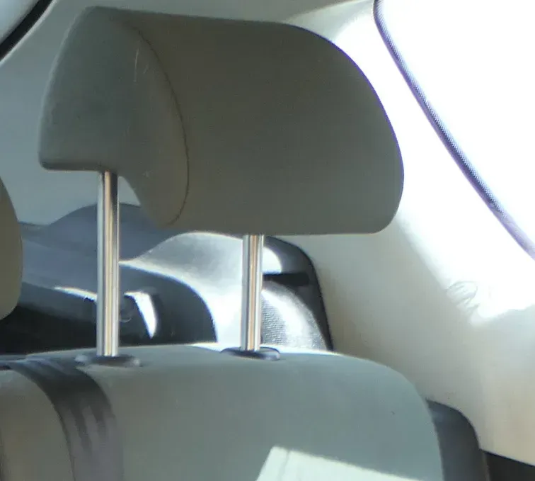 1x Seat Altea 5P Kopfstütze hinten rechts oder links 5P0885901L Q71 caimangrau - Bild 1