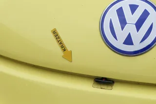 VW New Beetle 9C Motorhaube Klappe vorne gelb LD1B Frontklappe - Bild 7