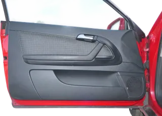 1x Audi A3 8P Türverkleidung Verkleidung Tür vorne links schwarz 2/3-Türer Griff - Bild 5