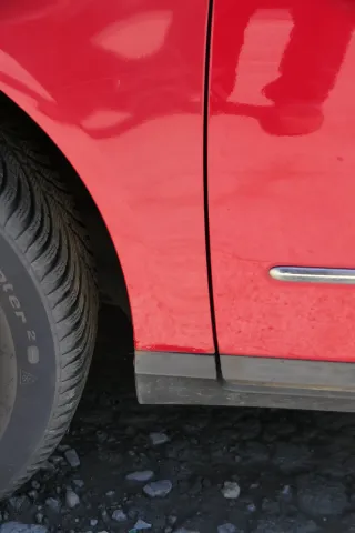 VW Passat 3C Kotflügel vorne links rot LY3D - Bild 2