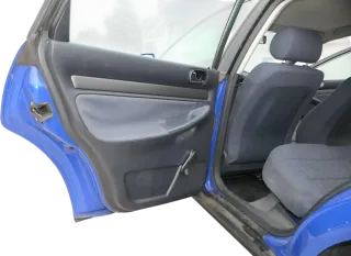 1x Audi A4 B5 Türverkleidung Verkleidung Tür hinten links Abdeckung Griff -blau - Bild 4