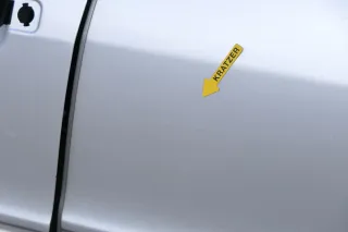 Audi 80 90 Tür hinten links Rahmen Türblatt grau LY7T -ohne Anbauteile - Bild 6