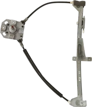 Audi 80 mechanischer manueller Fensterheber vorne links 8A0837399 + Gestänge - Bild 1