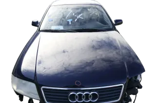 Audi A6 4B Motorhaube Klappe vorn (bis ca. Ende 2001) blau LZ5L - Bild 1