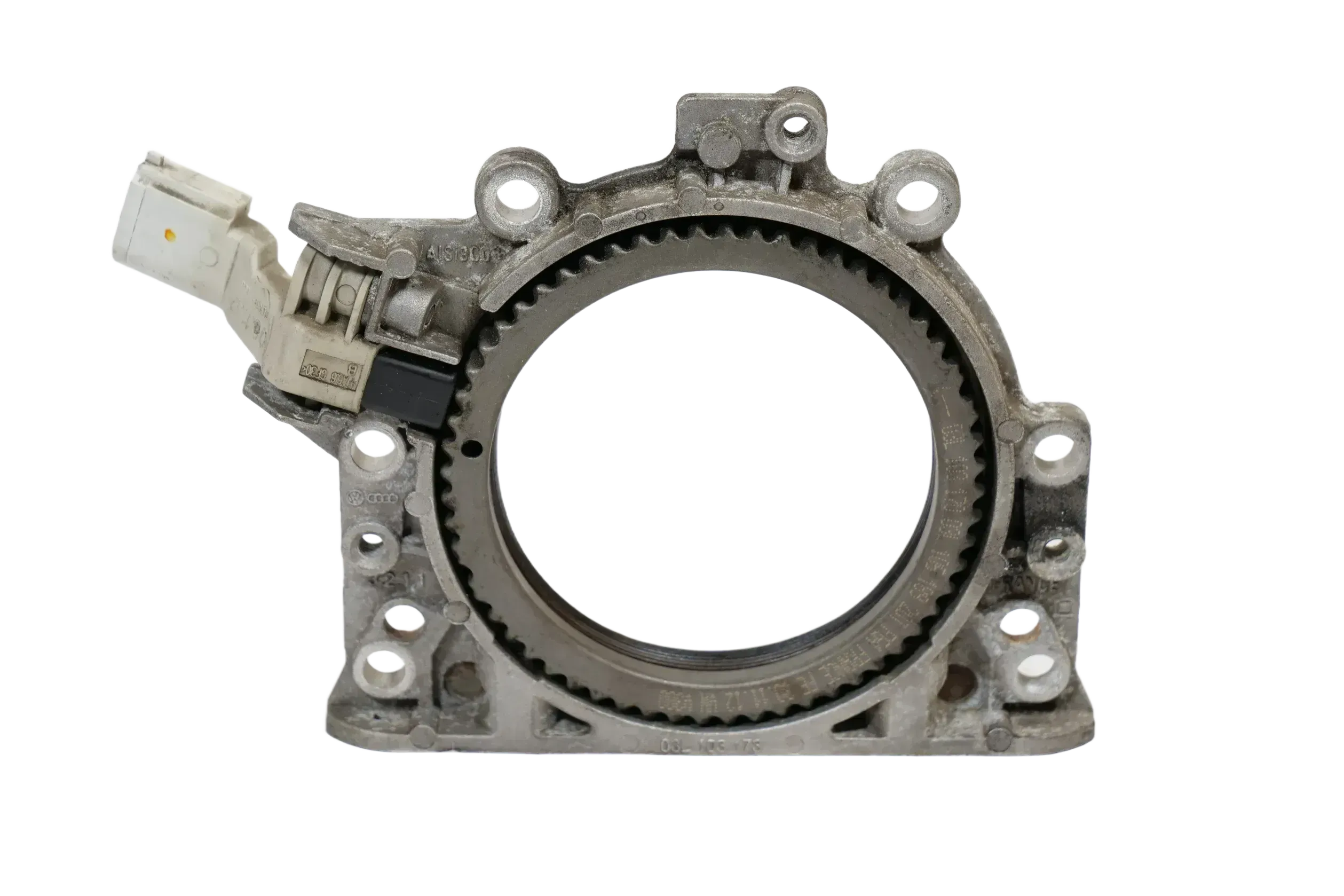 VW T5 Passat 3C Audi A4 Dichtflansch 2,0 TDI Motor CFFB 03L103171A ## - Bild 1