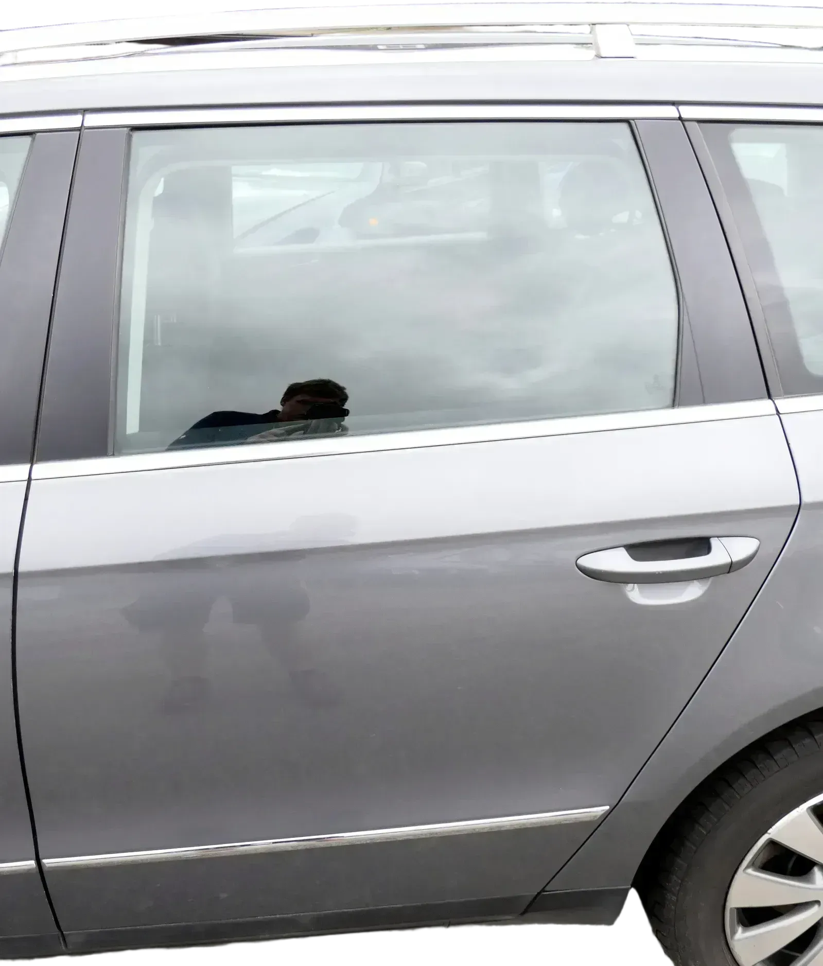 VW Passat 3C Kombi Variant Tür hinten links grau LA7T - OHNE Anbauteile - Bild 1