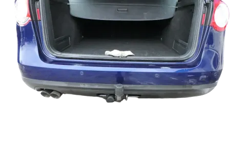 Passat 3C Kombi Stoßstange hinten Heckstoßstange Stoßfänger blau LD5Q PDC
