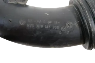 VW T5 2.5 TDI AXD BNZ Ladeluftrohr Schlauch Rohr Ladeluft 7H0145955J 7H0145955E - Bild 5
