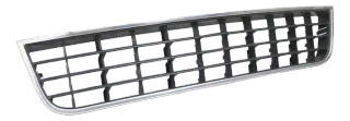 A6 4B Stoßstange vorne Blende Abdeckung Kappe mitte Gitter 4B0807683L FACELIFT - Bild 4