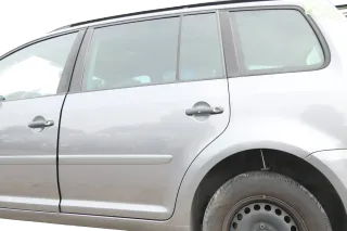 VW Touran 1T 1T3 Tür hinten links grau LD7X Cross - Bild 1