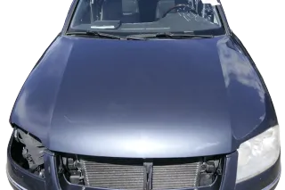 VW Passat 3BG Motorhaube Klappe vorne vorn Haube grau LC7V blue anthrazit - Bild 1