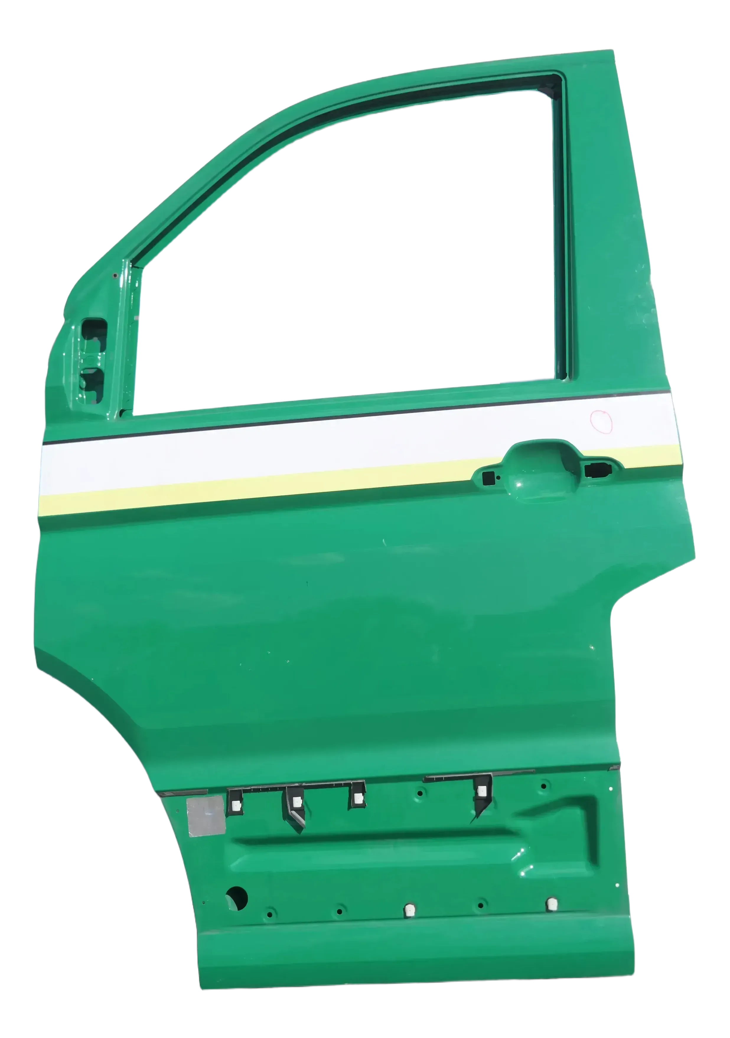 VW Crafter 7C MAN TGE Tür vorne links Fahrertür grün L629 629 - Delle Mängel - Bild 1