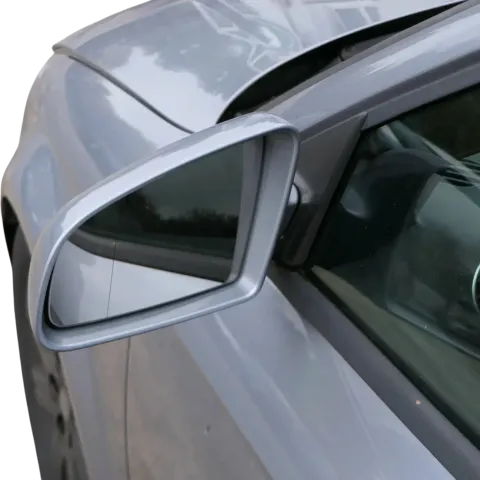 Audi A3 8P elektrischer Spiegel Außenspiegel vorne links grau LX7W + Glas