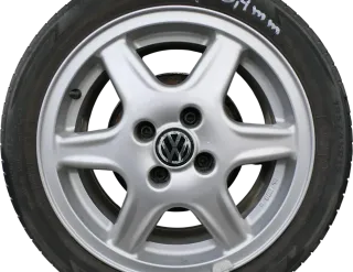 1x VW Polo 6N2 Lupo Alufelge Felge 1H0601025AE BBS 15 Zoll 6J x 15 ET45 - Bild 1