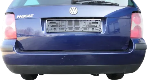 VW Passat 3BG Kombi Variant Stoßstange hinten Heckstoßstange blau LD5Q