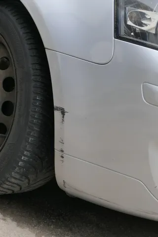A3 8P Stoßstange Frontstoßstange Stoßfänger vorn grau silber LX7W Sportback Gril - Bild 8