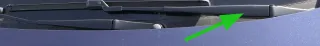 VW Up Mii Aero-Twin Wischerarm Arm Scheibenwischer vorne links 1S1955409B - Bild 1