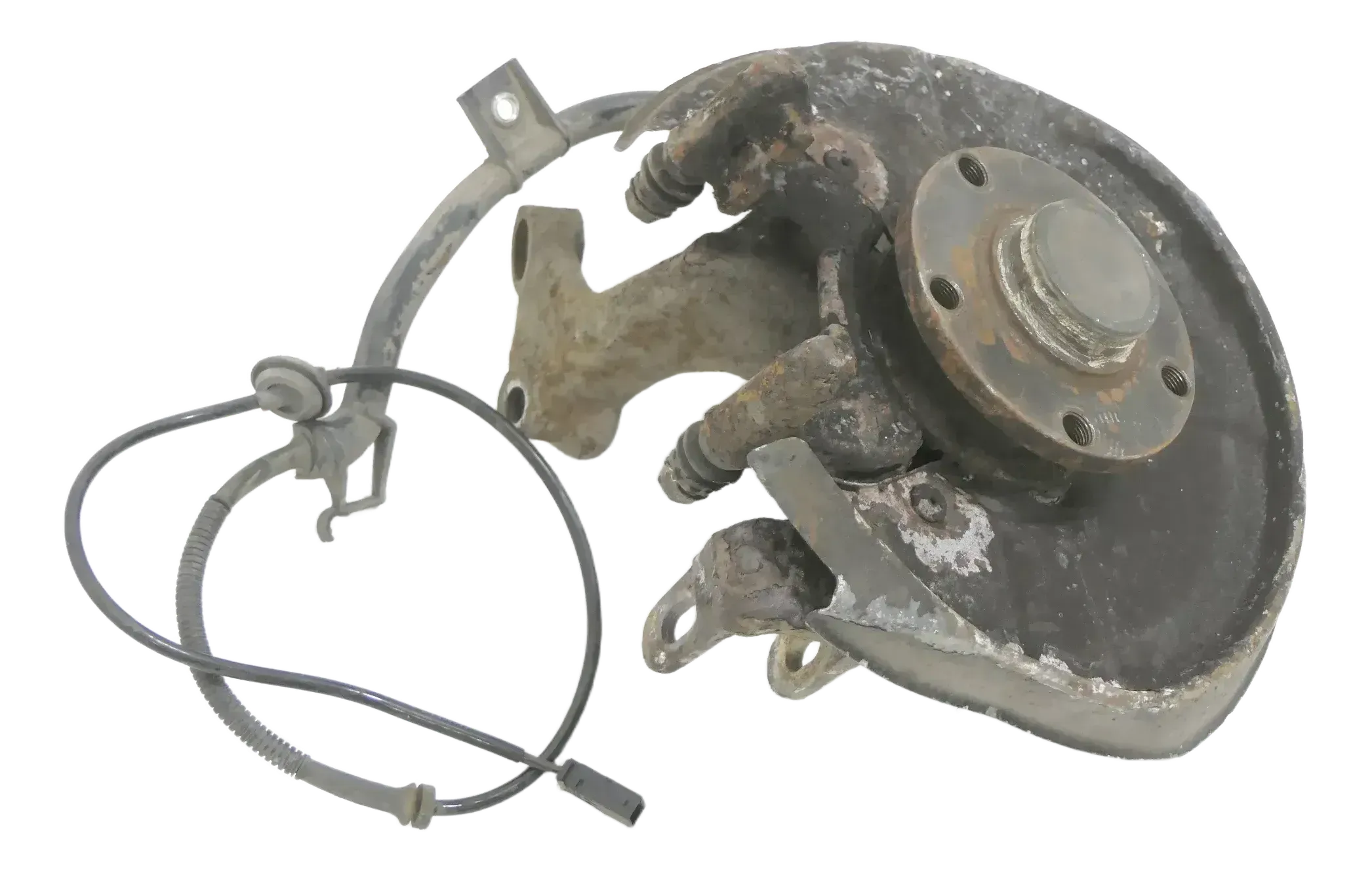 Audi A4 8E B6 B7 Achsschenkel Radlagergehäuse hinten links 8E0505431AF Radlager - Bild 1