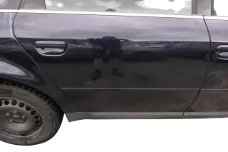 Audi A6 4B C5 Tür Türblatt hinten rechts blau LZ5L - Bild 1