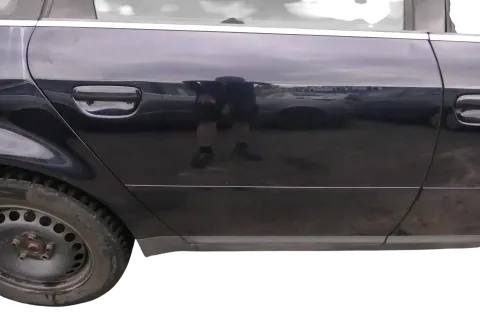Audi A6 4B C5 Tür Türblatt hinten rechts blau LZ5L