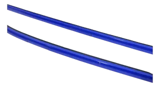 2x VW Polo 6N2 Dachleisten Leisten Dach blau LW5Z Leiste Dachleiste rechts+links - Bild 4