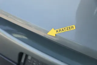 VW Golf 5 V Heckklappe hinten Kofferraumklappe mit Scheibe grau grün LA6Q - Bild 5