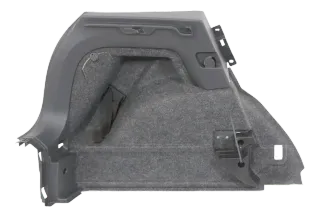 VW Polo 6R Abdeckung Verkleidung Kofferraum hinten links 6R6867427A Ladeboden - Bild 1
