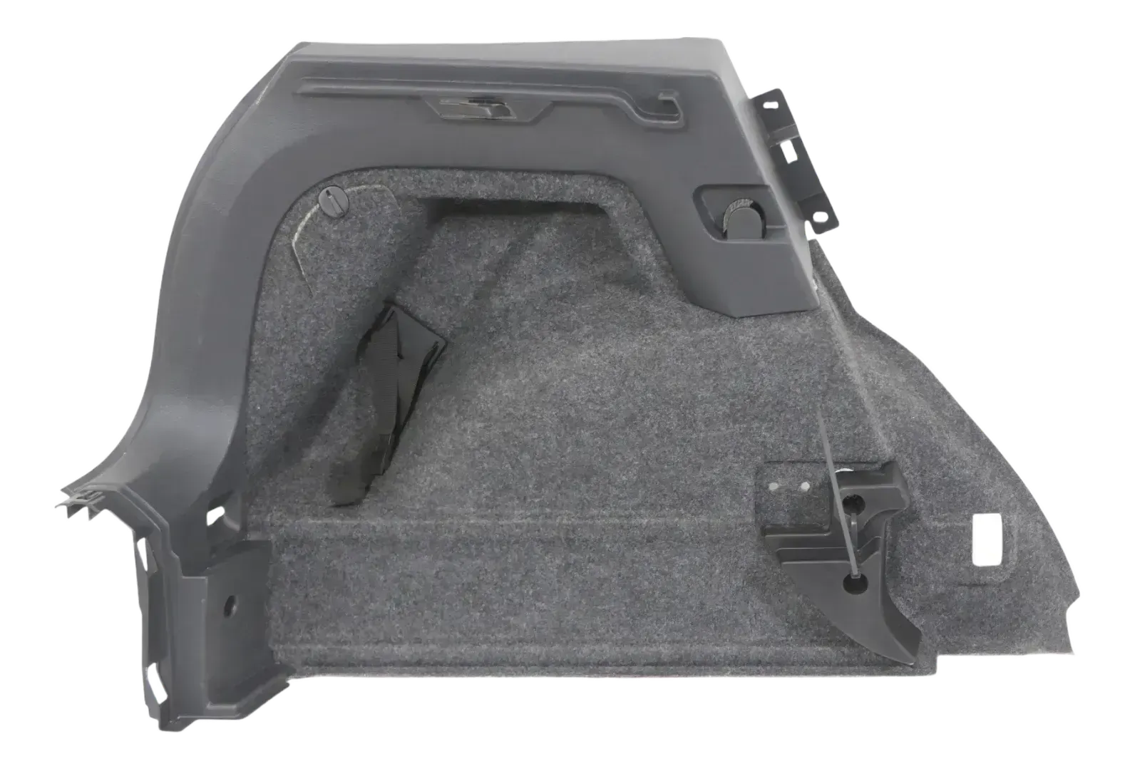 VW Polo 6R Abdeckung Verkleidung Kofferraum hinten links 6R6867427A Ladeboden - Bild 1