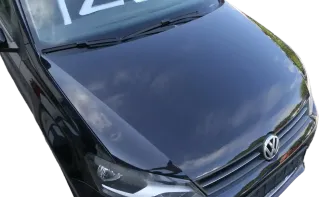 VW Polo 6R 6C Motorhaube Klappe vorn vorne schwarz LC9X Haube - Bild 3