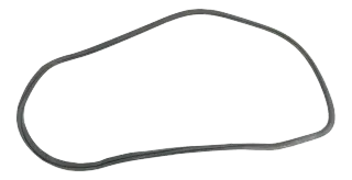 VW Polo 6R 6C Türdichtung Dichtung Tür hinten rechts 4/5-Türer Gummi - Bild 1