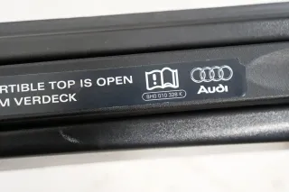 A4 8H Cabrio Verdeck Abdeckung Griff Blende Öffner für Verdeckkasten - Bild 5