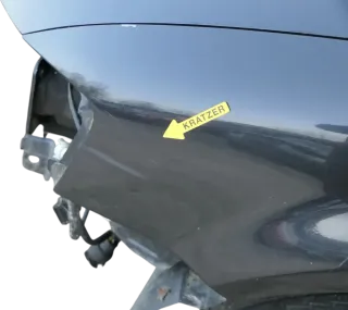 VW Passat 3B Kotflügel vorne links schwarz LC9Z - Bild 3