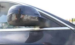 VW Passat 3B 3BG elektrischer Spiegel Außenspiegel rechts Glas schwarz LC9Z - Bild 3