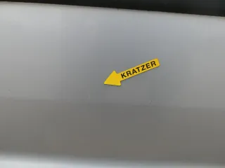VW Caddy 3 2K Tür vorne rechts Beifahrertür silber LY7W -ohne Anbauteile - Bild 6