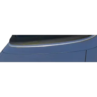 A4 8H B6 B7 Cabrio Abdeckung Verkleidung Verdeck Dach Deckel Zierleiste silber - Bild 3