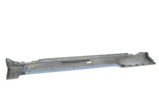 Audi A4 8H Cabrio B7 B6 Blende Holm links unte Schweller Verkleidung silber LY7W - Bild 2
