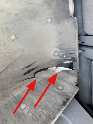 VW Caddy 2K Erdgas Gas Abdeckung 2K0201973D für Gastank vorne - Bild 4