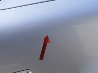VW Golf 4 Kotflügel vorne rechts silber garu LA7W - Bild 9