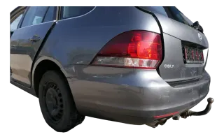 VW Golf 5 + 6 Kombi Avant Stoßstange hinten Heckstoßstange grau LD7X Spoiler PDC - Bild 7