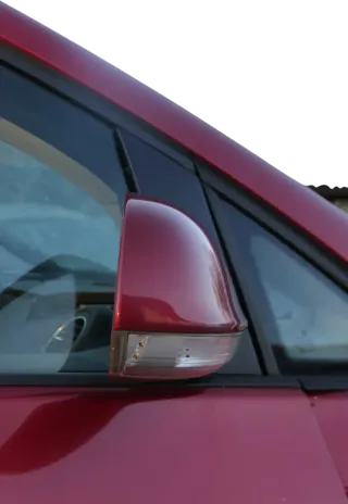 VW Golf 5M1 Plus elektrischer Spiegel rechts Blinker rot LA3X - Bild 3
