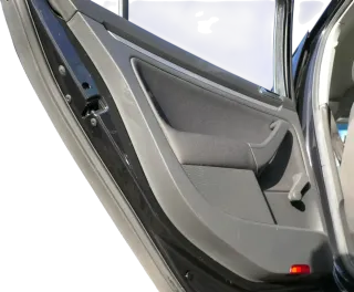 1x Golf 5 Limousine Türverkleidung Verkleidung Tür hinten links 4/5Türer schwarz - Bild 2