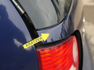 VW Polo 9N3 9N Heckklappe Kofferraumklappe Klappe blau LB5N ohne Anbauteile - Bild 10