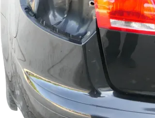 Audi A3 8P Stoßstange Stoßfänger hinten 4/5-Türer schwarz LZ9Y Doppelrohr S-line - Bild 10
