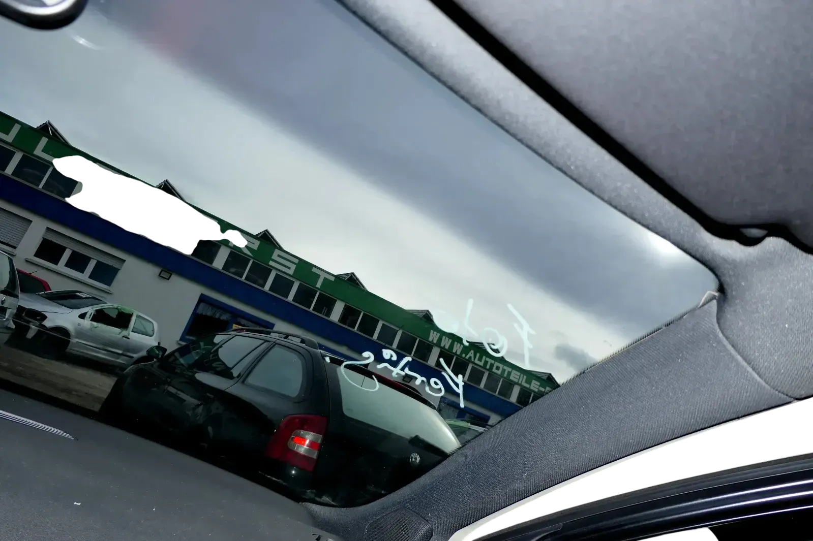 2x A3 8P A-Säulen Verkleidung rechts vorne + links Abdeckung oben schwarz - Bild 1