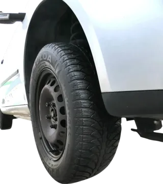 2x VW Golf 6 Plus 5M 195/65 R15 91T Winterreifen M+S Felgen Reifen M&S  ca.5-6mm - Bild 3